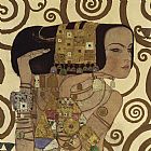 Gustav Klimt Expectation (detail) painting